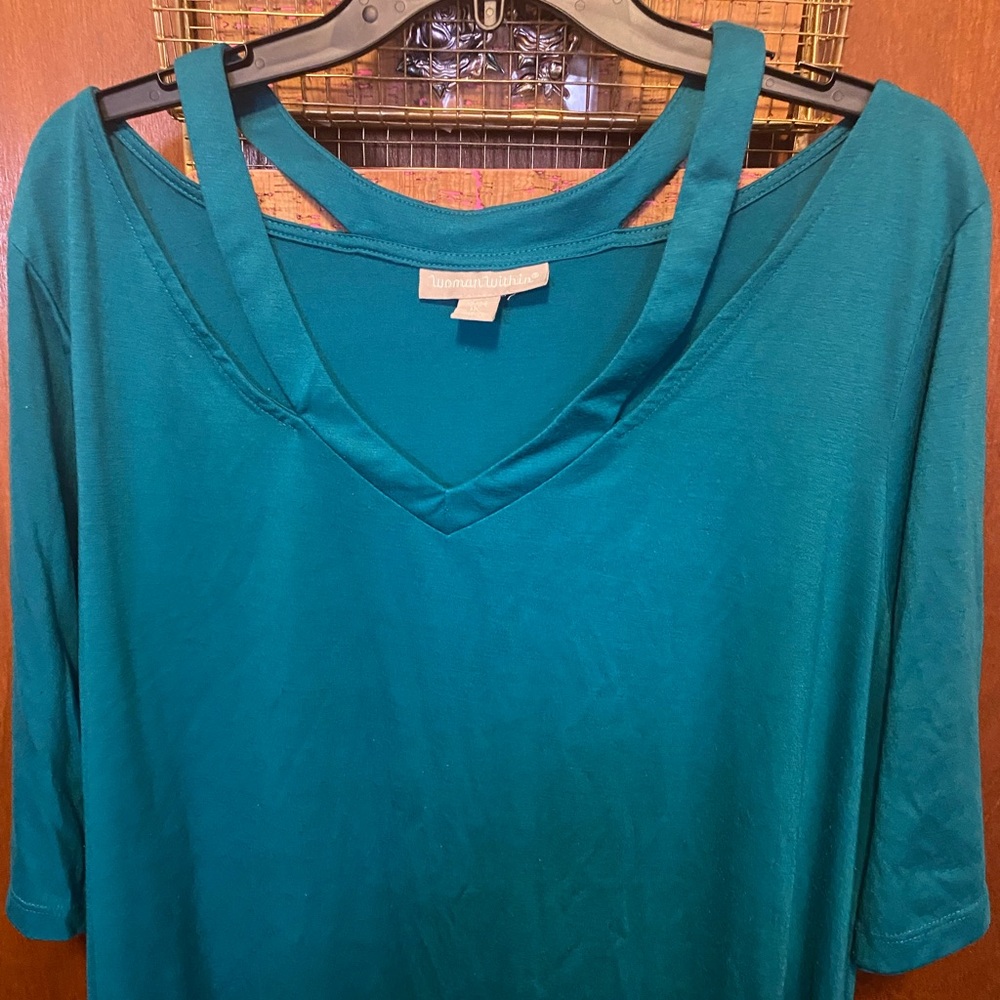 Blue 22/24 1X Woman Within Dress